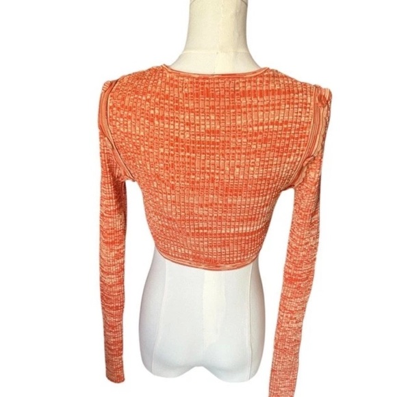Christopher Esber Deconstructed Orange Knit (No Tie) Crop Top Small - Picture 5 of 13